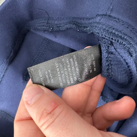 Betabrand Dress Pant Yoga Pants Navy Petite Bootcut Pants XLP - Picture 3 of 4